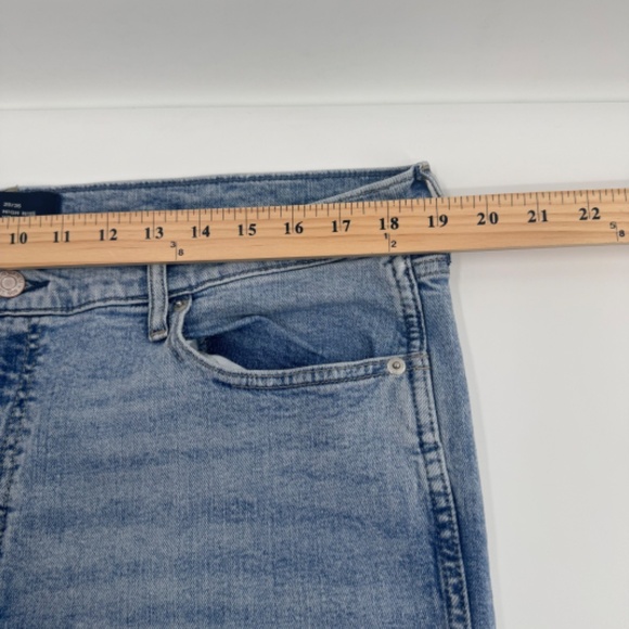 Gap Jeans Women 20 Plus Blue High Rise Vintage Slim Light Wash Stretch Denim - Picture 8 of 11